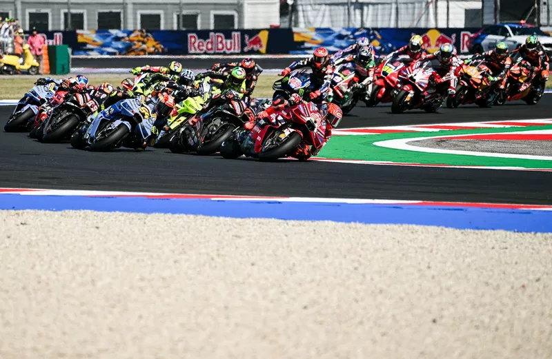 Départ de la course