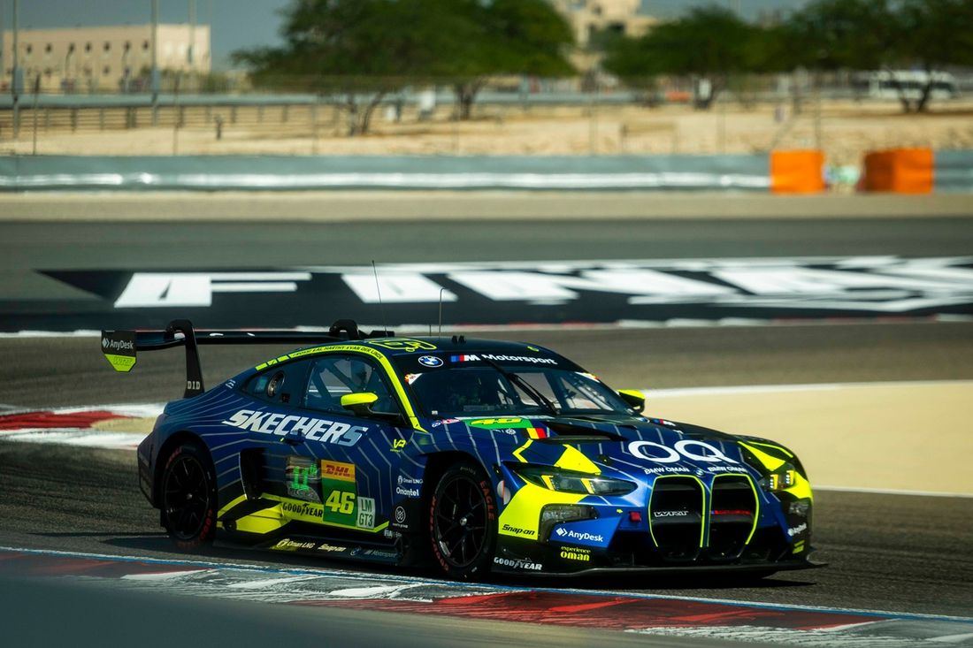 #46 Team WRT BMW M4 LMGT3: Ahmad Al Harthy, Valentino Rossi, Kelvin Van Der Linde