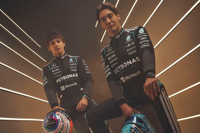 جورج راسل، أندريا كيمي أنتونيلي، مرسيدس 