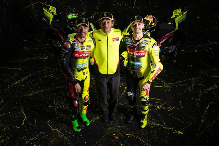 フランコ・モルビデリ、ファビオ・ディ・ジャンナントニオ、バレンティーノ・ロッシ、VR46