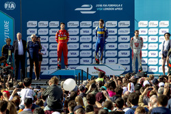 Podium: Race winner Nicolas Prost, Renault e.Dams; second place Daniel Abt, ABT Schaeffler Audi Spor