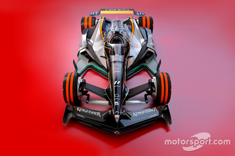 Force India 2030 diseño fantasy