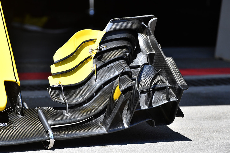 Renault Sport F1 Team R.S. 18 front wing detail