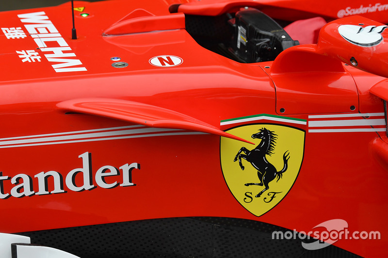 Ferrari SF70H: Luftleitblech