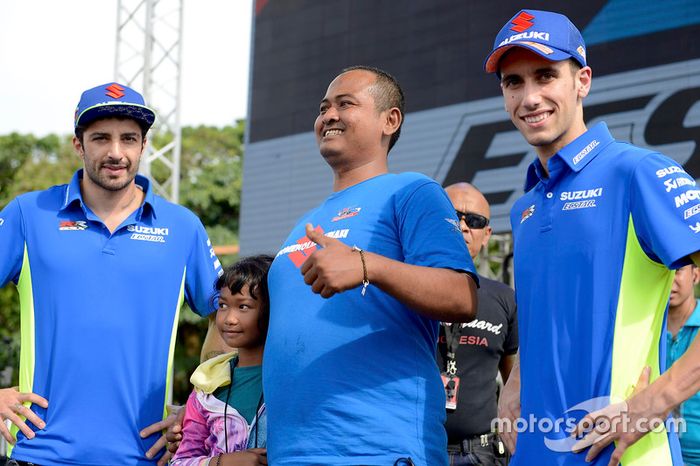 Alex Rins, Team Suzuki MotoGP, Andrea Iannone, Team Suzuki MotoGP