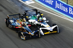 Jean-Eric Vergne, Techeetah, battles with Lucas di Grassi, Audi Sport ABT Schaeffler