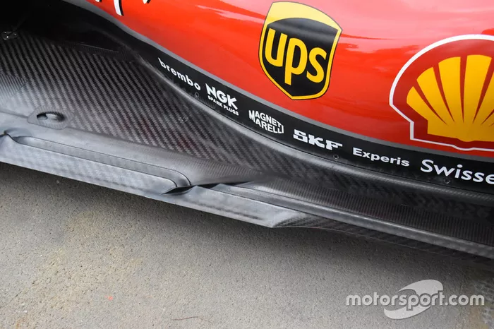 Ferrari SF71H floor