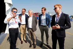  Alejandro Agag, Formula E CEO, CEO, Formula E, shows guests around the pits