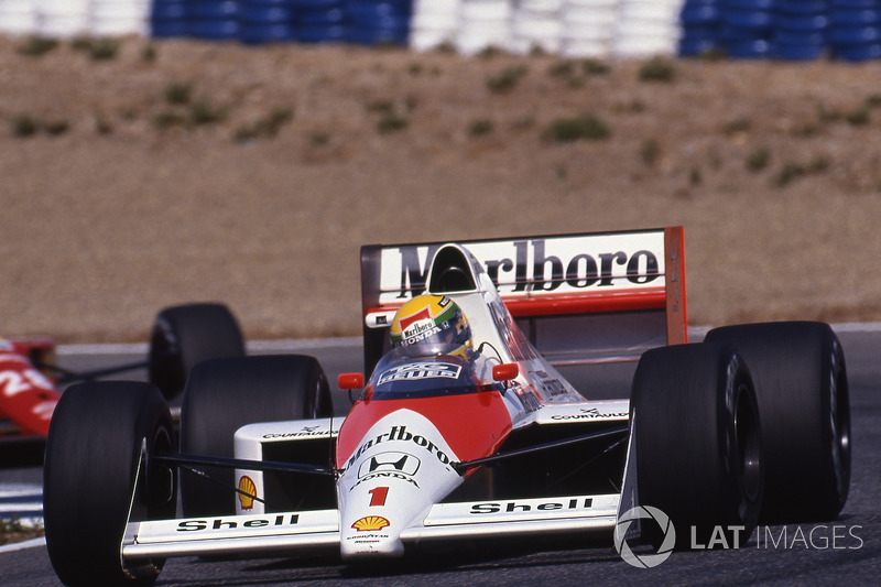 1989 : McLaren MP4/5, à moteur Honda