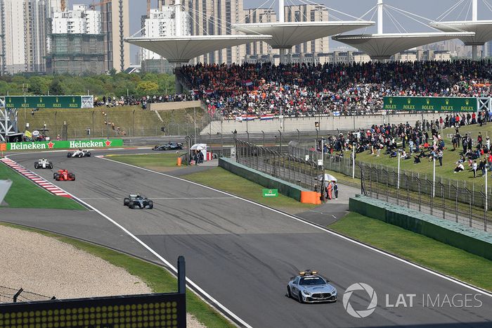 Salida del safety car