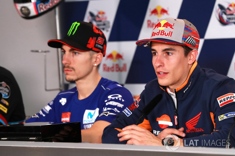 Press Conference: Marc Marquez, Repsol Honda Team, Maverick Viñales, Yamaha Factory Racing