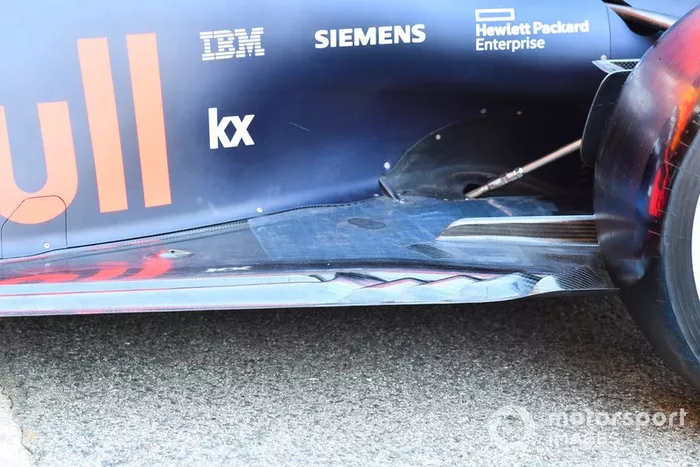 Detalle técnico del Red Bull Racing RB15 