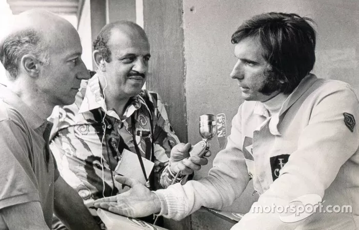 Claudio Carsughi e Emerson Fittipaldi