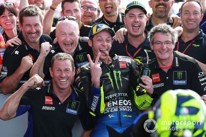 Valentino Rossi, Yamaha Factory Racing Race, secondo classificato