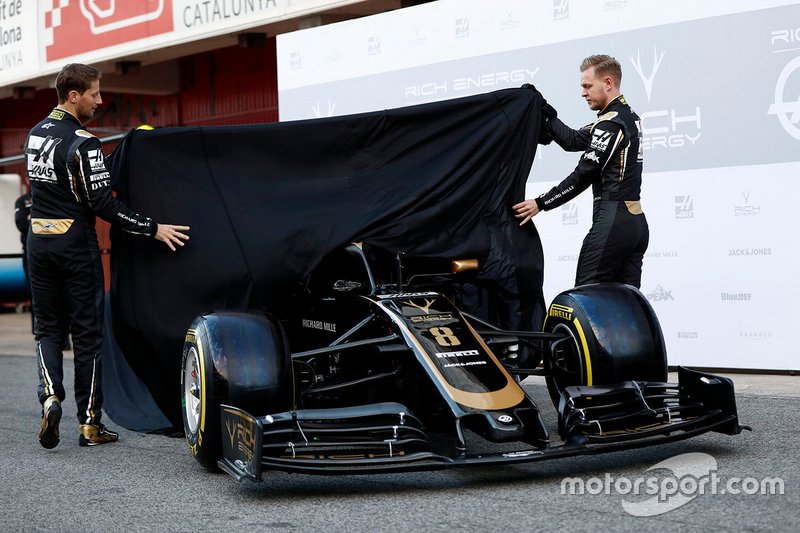 Кевін Магнуссен, Haas F1 Team, Ромен Грожан, Haas F1 Team