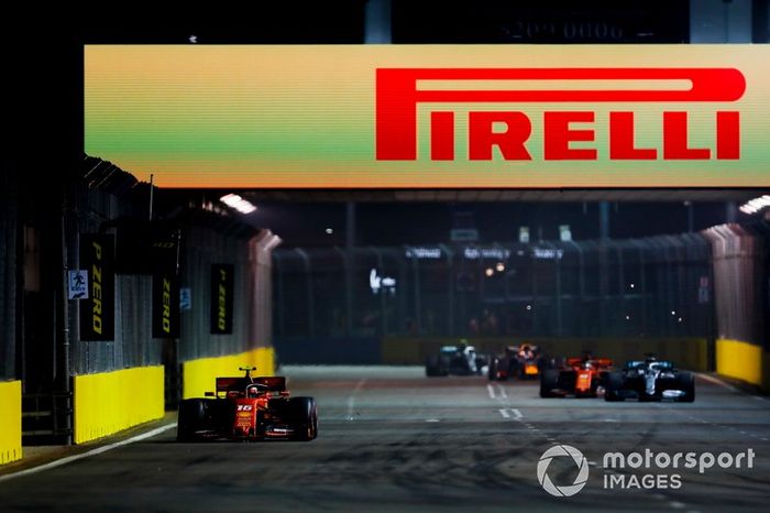 Charles Leclerc, Ferrari SF90 líder