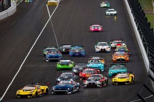 #4 Corvette Racing by Pratt Miller Motorsports Corvette Z06 GT3.R: Tommy Milner, Nicky Catsburg, #1 Paul Miller Racing BMW M4 GT3: Bryan Sellers, Madison Snow, Neil Verhagen, #64 Ford Multimatic Motorsports Ford Mustang GT3: Harry Tincknell, Mike Rockenfe