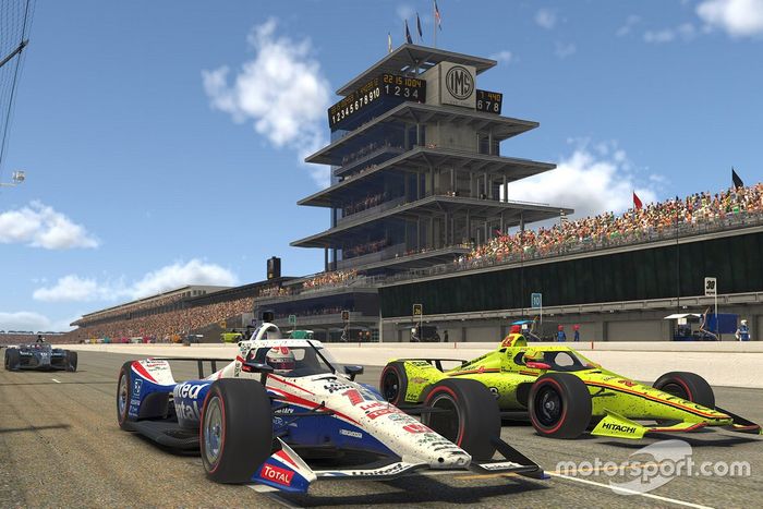 Graham Rahal, Rahal Letterman Lanigan Racing y Simon Pagenaud, Team Penske