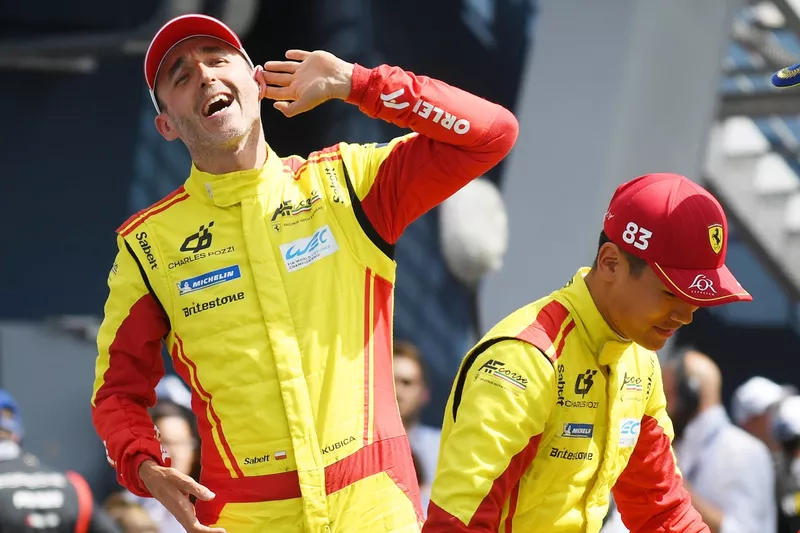 Vainqueurs #83 AF Corse Ferrari 499P : Robert Kubica, Yifei Ye