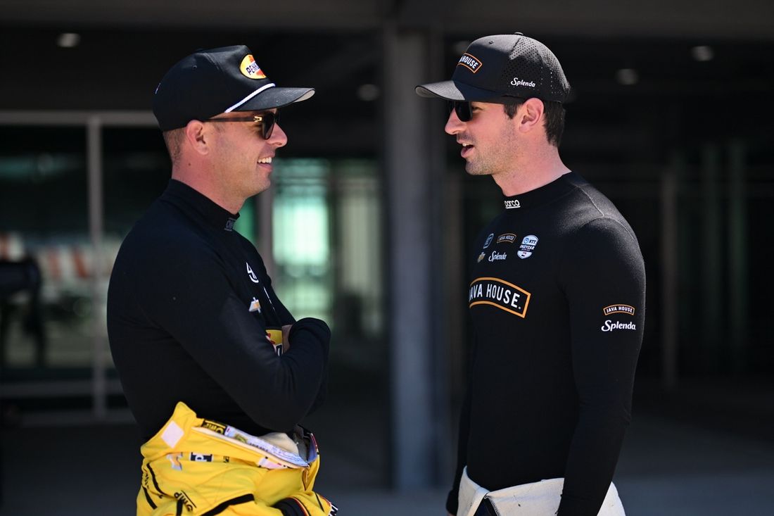 Scott McLaughlin, Team Penske, Alexander Rossi, Ed Carpenter Racing