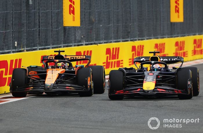 Oscar Piastri, McLaren, Max Verstappen, Red Bull Racing