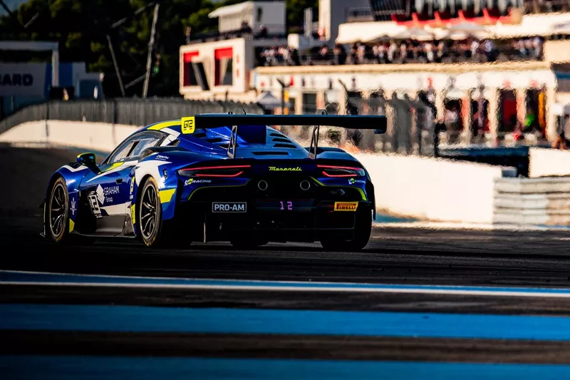 #12 LP Racing, Maserati GT2: Leonardo Gorini, Luca Pirri