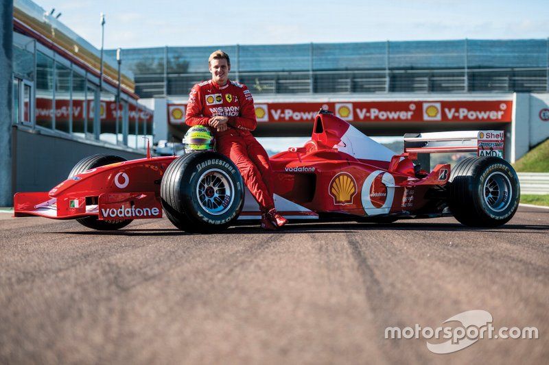 Mick Schumacher, Ferrari F2002