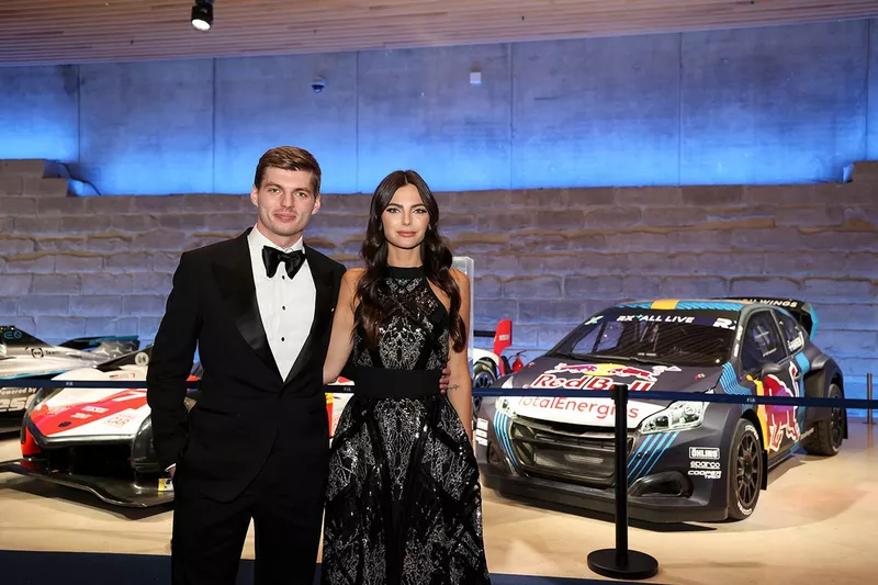 Max Verstappen, Red Bull Racing avec Kelly Piquet