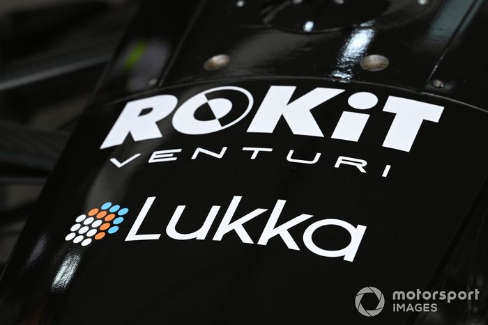 Logos on the ROKiT Venturi Racing, Silver Arrow 02