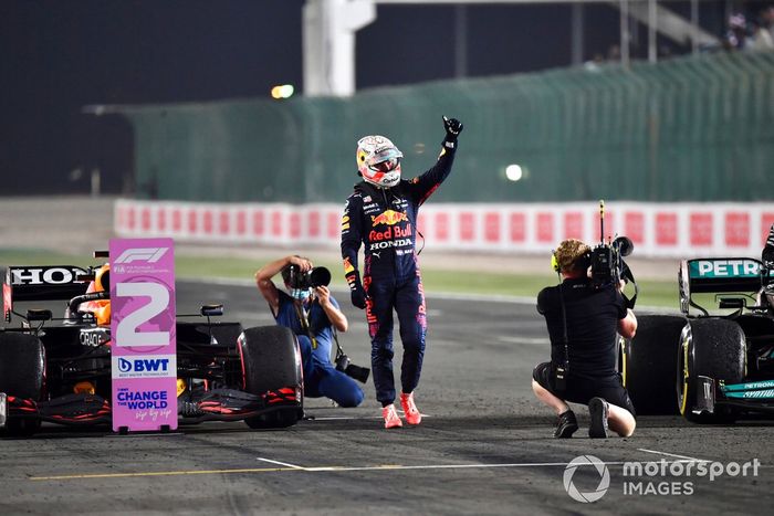 Max Verstappen, Red Bull Racing, segundo clasificado