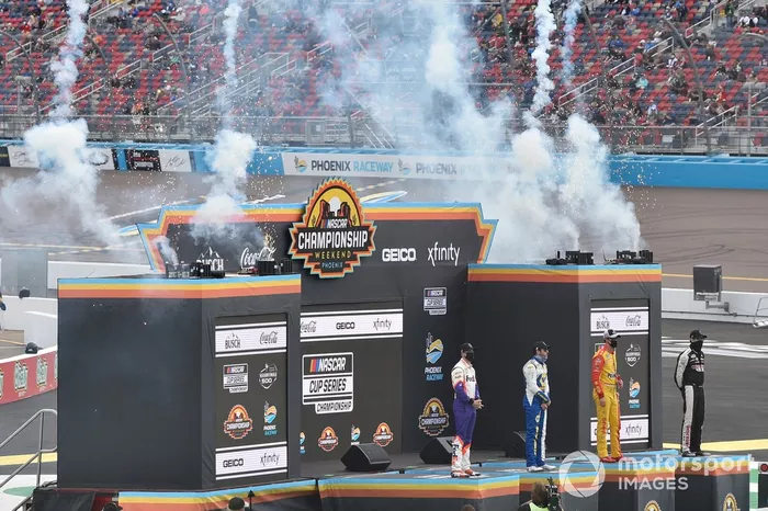 2020: Denny Hamlin, Chase Elliott, Joey Logano, Brad Keselowski