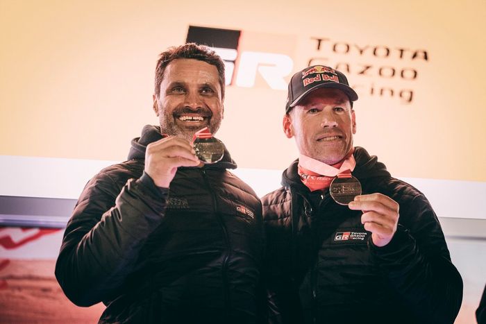 #200 Toyota Gazoo Racing Toyota: Nasser Al-Attiyah, Mathieu Baumel