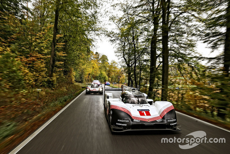 Porsche 919 Hybrid Evo auf öffentlicher Straße