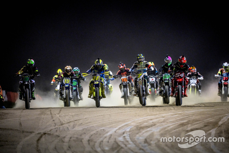 Valentino Rossi en acción