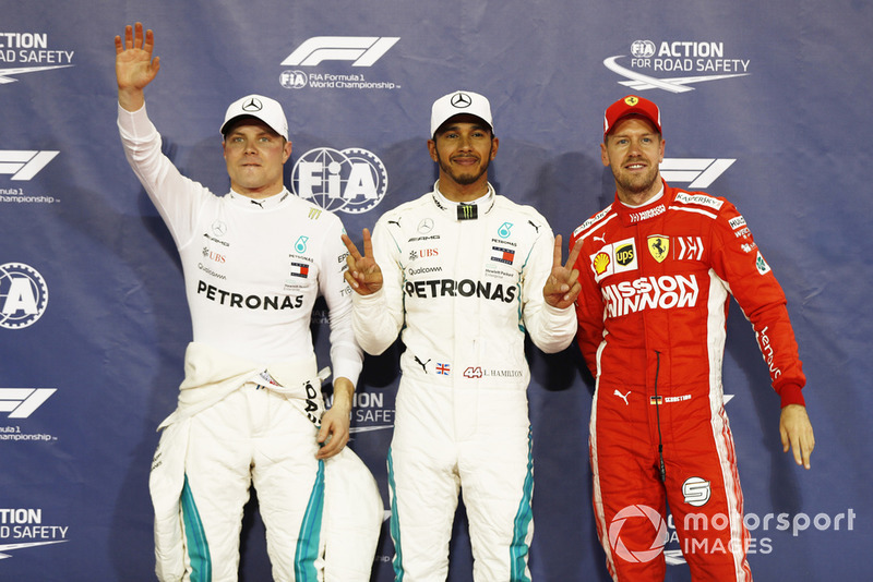 Lewis Hamilton, Mercedes AMG F1, Valtteri Bottas, Mercedes AMG F1, Sebastian Vettel, Ferrari