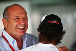 Ron Dennis, McLaren Executive Chairman met Fernando Alonso, McLaren