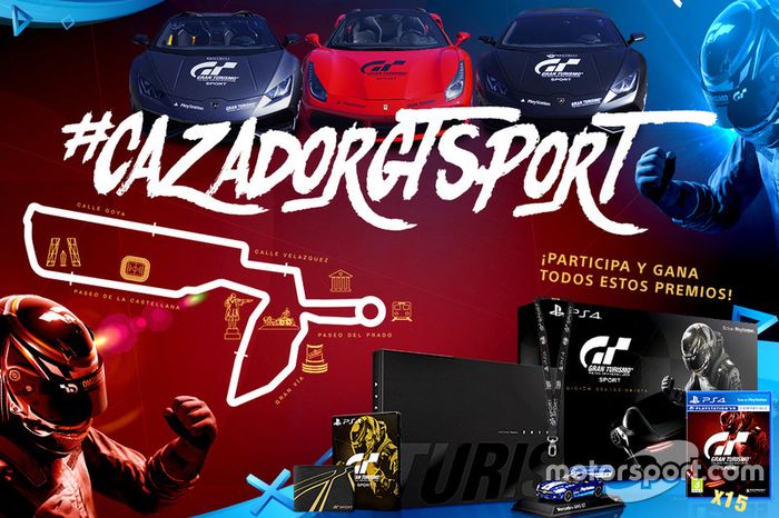 Premios del concurso #CazadorGTSport