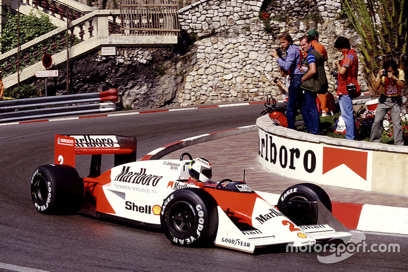 Stefan Johansson, McLaren MP4/3 TAG Porsche