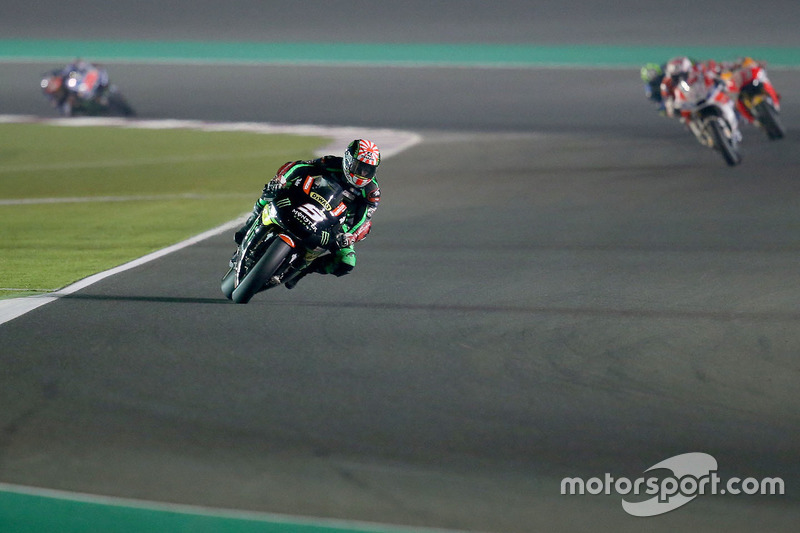 Johann Zarco, Monster Yamaha Tech 3 a punto de caer