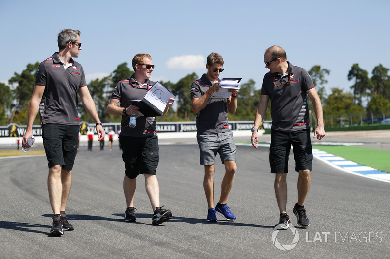 Romain Grosjean, Haas F1 Team, recorre la pista