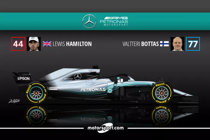 Lewis Hamilton 5 Valtteri Bottas 4