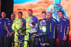 Sherco TVS sürücüleri: Juan Pedrero Garcia, Aravind KP, Adrien Metge