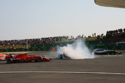 Макс Ферстаппен, Red Bull Racing RB14, Себастьян Феттель Кімі Райкконен, Ferrari SF71H, Льюіс Хемілт