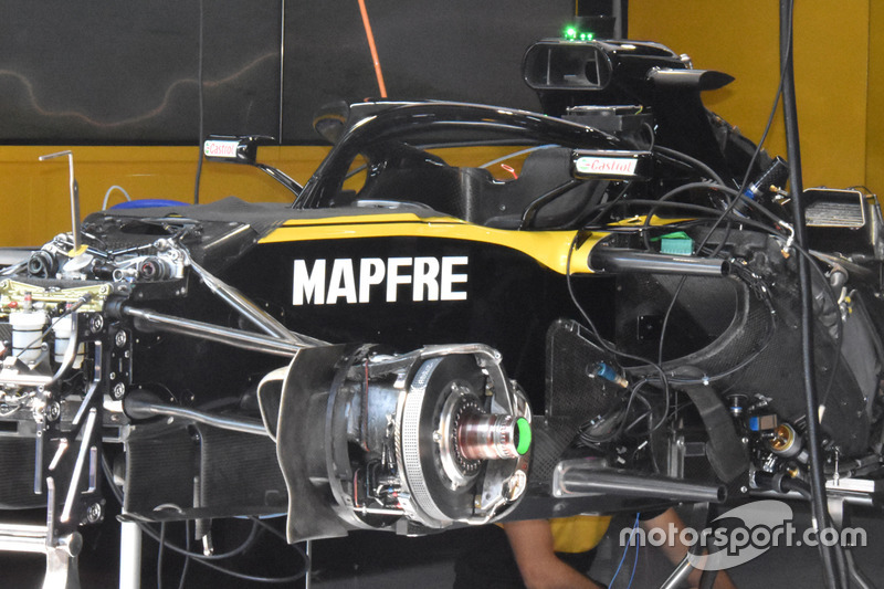 Renault Sport F1 Team R.S. 18 chassis detail