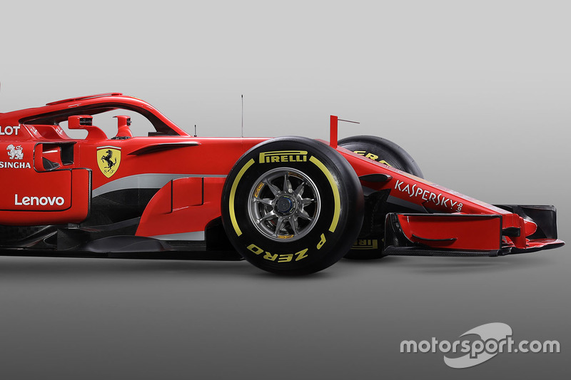 Ferrari SF71H, dettaglio anteriore