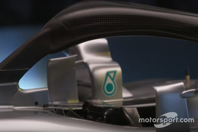 Halo de la Mercedes AMG F1 W09