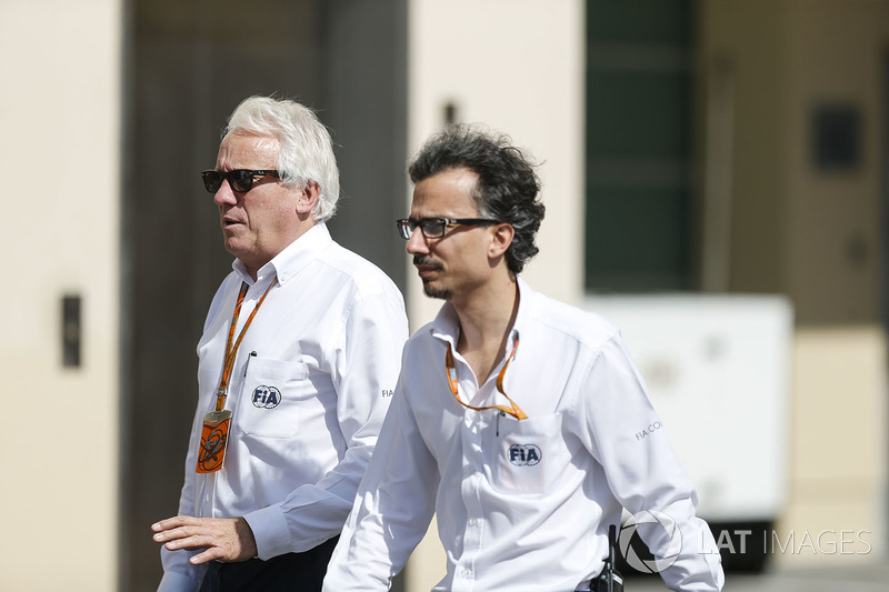 Charlie Whiting y Laurent Mekies