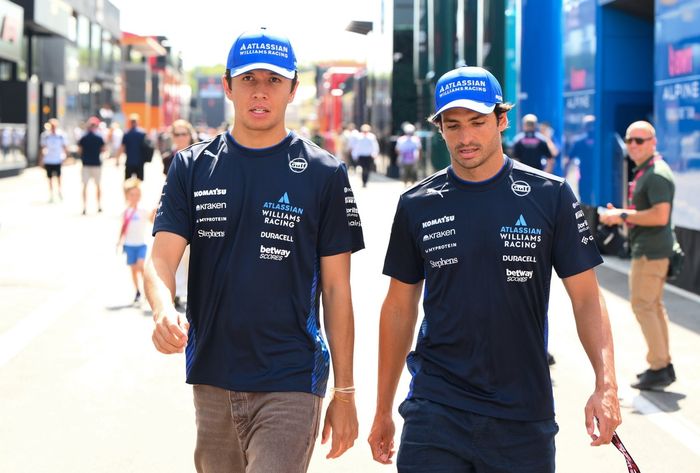 Alexander Albon, Williams, Carlos Sainz, Williams
