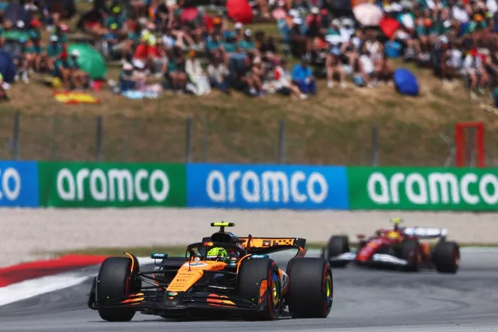 Lewis Hamilton, Ferrari, Lando Norris, McLaren