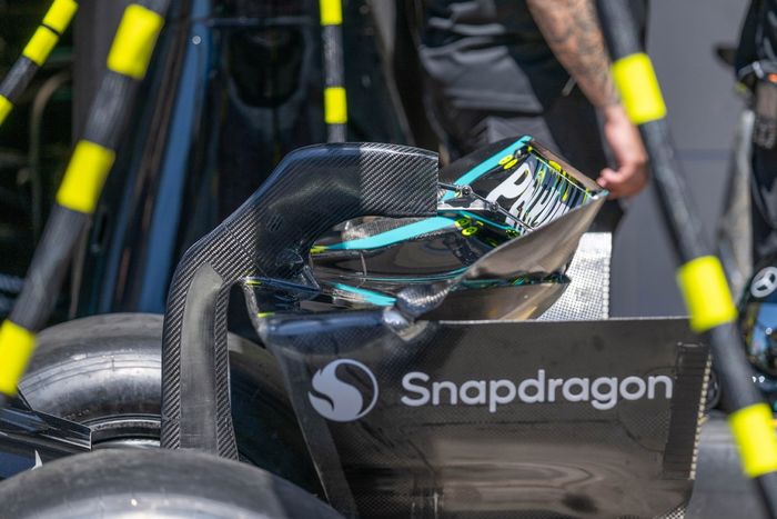 Mercedes W16 technical detail